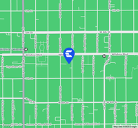 Map indicating location of Koreatown Financial Center for Google Maps.