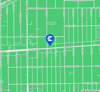 Map indicating location of Alhambra Financial Center for Google Maps.