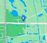 Map indicating location of Naples Financial Center for Google Maps.