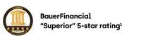 5-Star BauerFinancial Rating with award logo