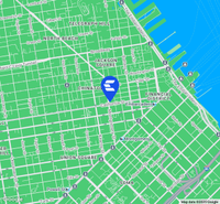 Map indicating location of Montgomery Financial Center for Google Maps.