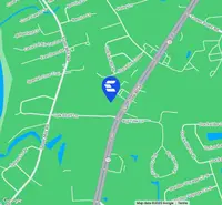 Map indicating location of San Jose Financial Center for Google Maps.