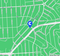 Map indicating location of West Portal Financial Center for Google Maps.