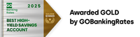 GoBankingRates Best High-Yield Savings Accounts Gold Award