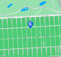 Map indicating location of Sunset Financial Center for Google Maps.