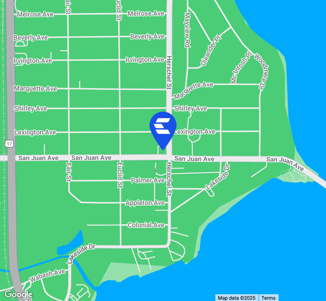 Ortega Financial Center Map