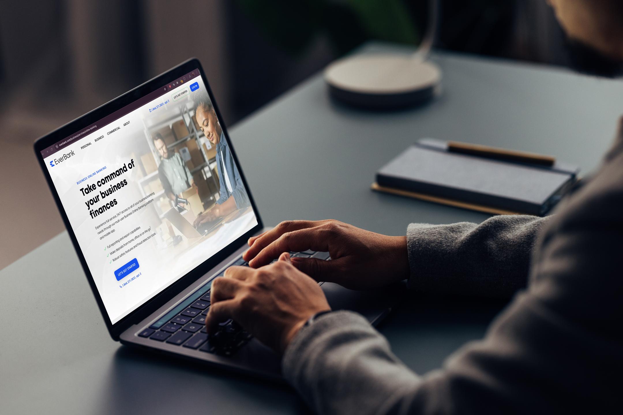 Man on laptop