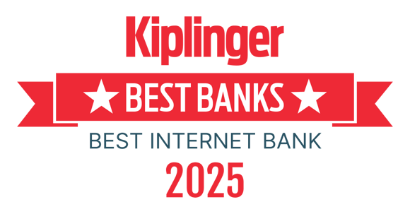 Kiplinger’s Best Internet Banks of 2025 award