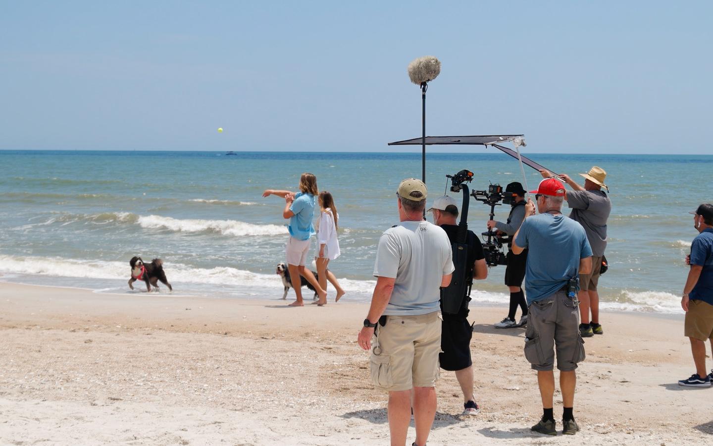 Behind the scenes